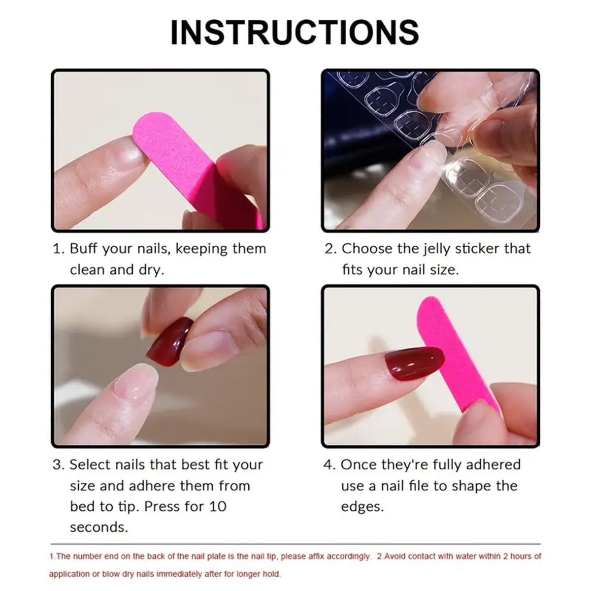 100Pcs/Box Multi-Size False Nails Tips Ultra-thin Nail Plate for DIY  Styling | eBay